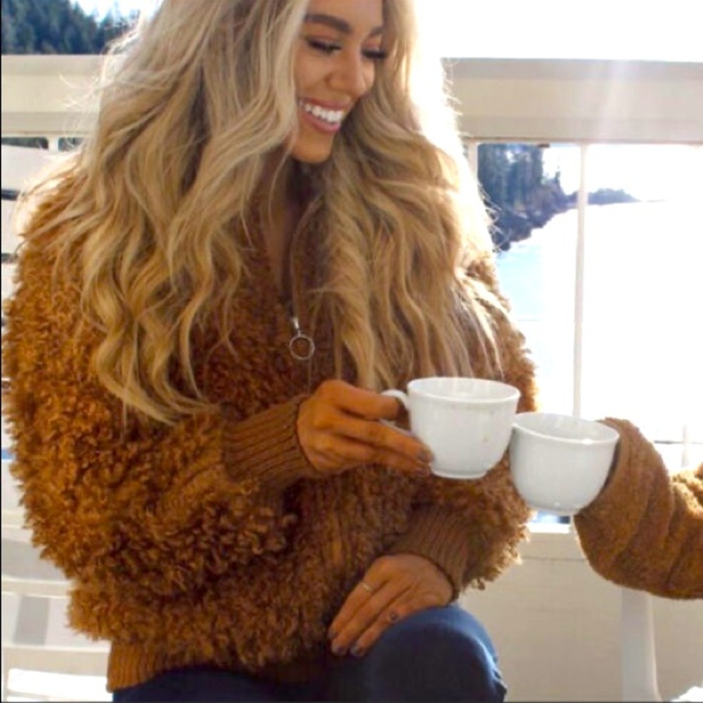 Fluffy Teddy Sherpa Oversize Warm Jacket
